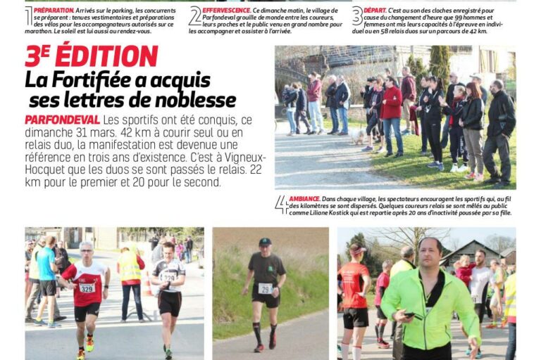 marathon la fortifiée 2019 – la presse en parle marathon la fortifiée 2019 - la presse en parle