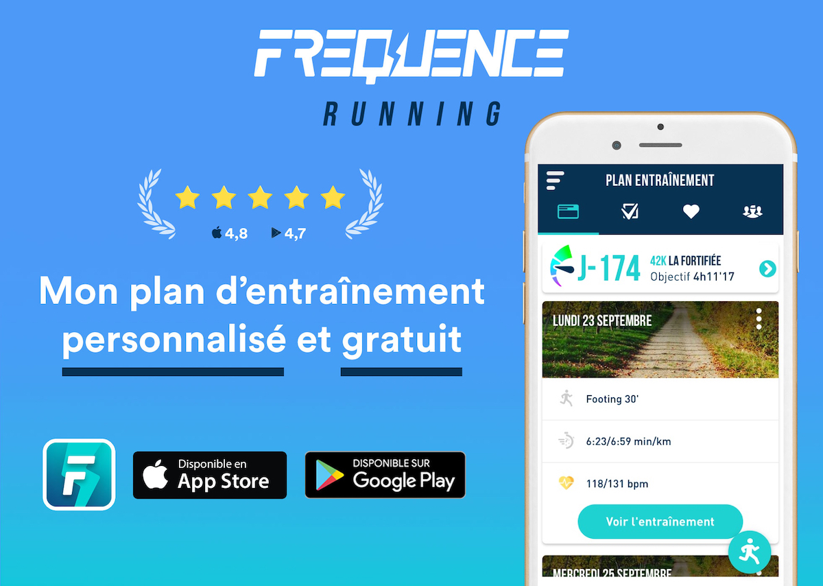 plan d'entrainement marathon La Fortifiée par Fréquence Running