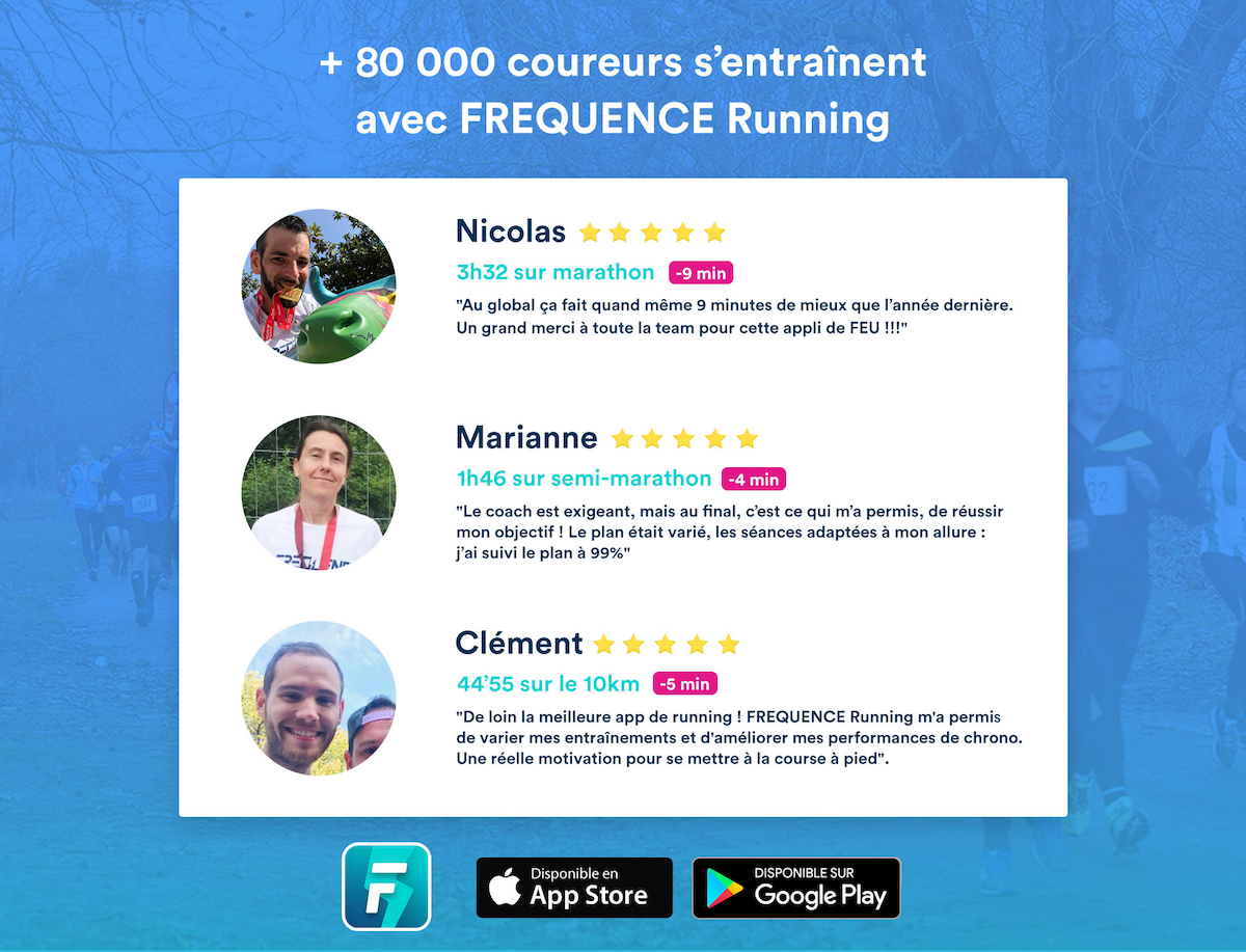 Page plan d'entraînement - La Fortifiée by Fréquence Running