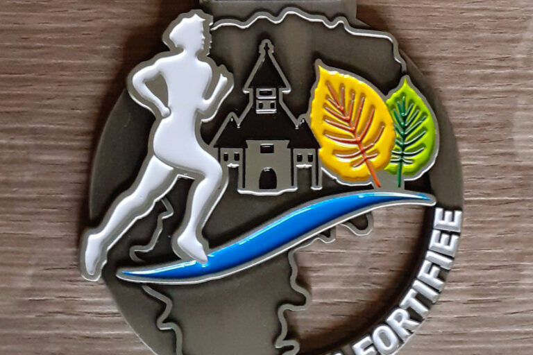 médaille marathon la fortifiée 2020